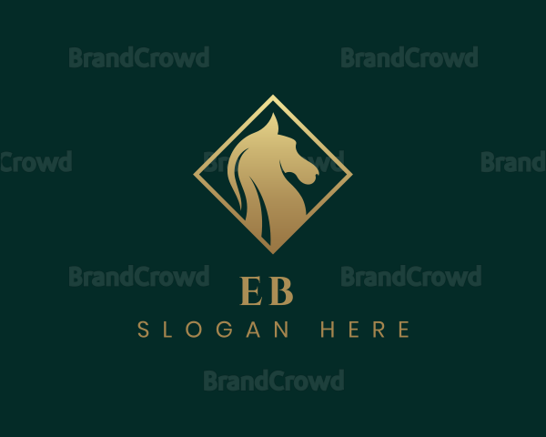 Luxury Stallion Horse Logo