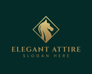 Luxury Stallion Horse Logo