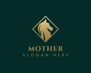 Luxury Stallion Horse Logo