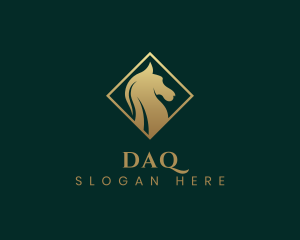 Upmarket - Luxury Stallion Horse logo design