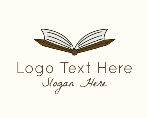 Copywriter - Academic Pen Book logo design