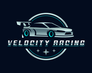 Racing Car Detailing logo design