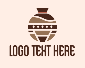 Decorative Jar Furniture logo design