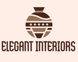 Decorative Jar Furniture logo design