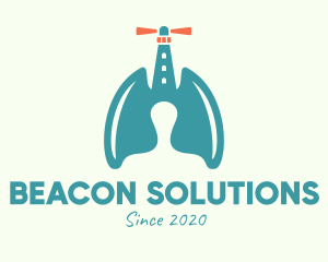 Beacon - Lung Lighthouse Beacon logo design