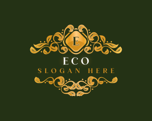 Elegant Ornament Floral Logo