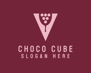 Winery - Abstract Grape Wine logo design