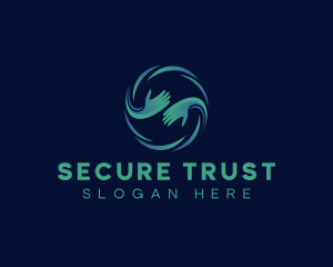 Trust - Hand Social Welfare Charity logo design