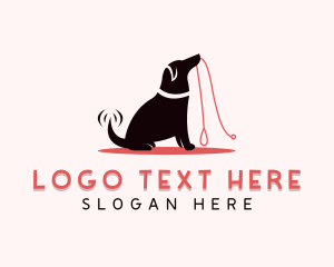 Pet Dog Training Logo