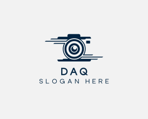 Vlog - Fast Camera Videographer logo design
