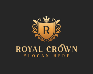 Academia Royal Shield logo design