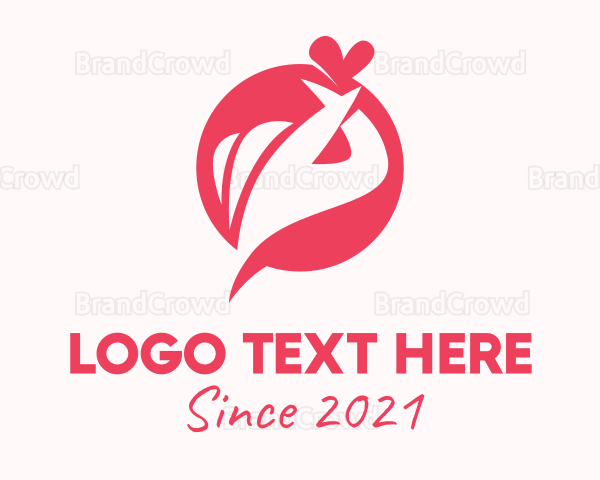 Hand Sign Chat Logo