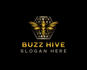 Bee Sting Hive logo design