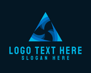 Entrepreneur - Triangle Business Firm logo design