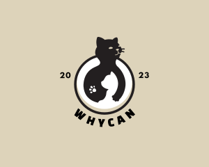 Pet Shop - Cat Mother Kitten logo design