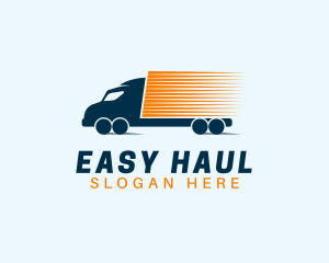 Express Delivery Truck logo design