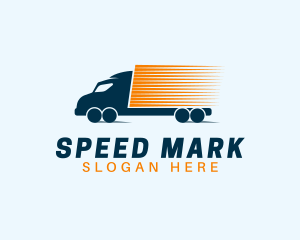 Express Delivery Truck logo design