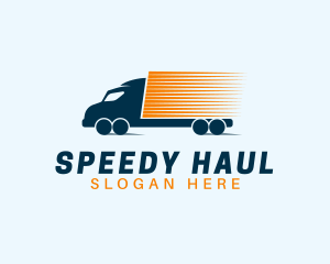 Express Delivery Truck logo design