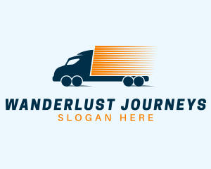 Speed - Express Delivery Truck logo design