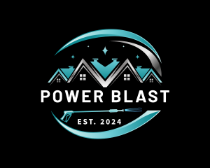 Power  Wash Cleaning logo design