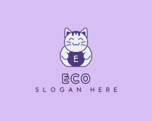 Pet Kitty Cat Logo