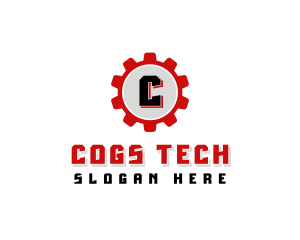 Automotive Cog Gear logo design