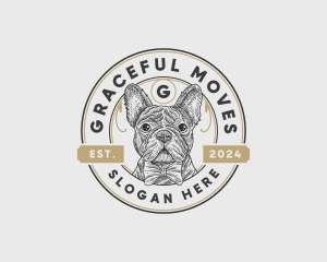 Dog Bulldog Pet Logo