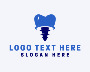 Dental Implant Clinic  logo design