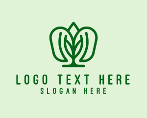 Sustainability - Natural Leaf Crest logo design