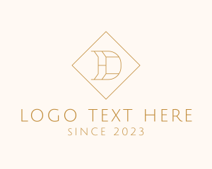 Letter D - Boutique Letter D logo design