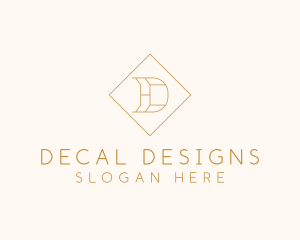 Luxury Letter D logo design