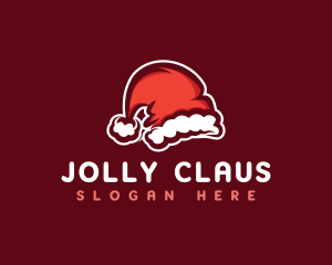 Santa - Christmas Santa Hat logo design