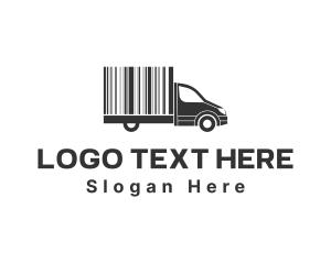 Product - Delivery Truck Barcode logo design