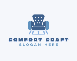 Upholsterer - Home Staging Furniture logo design