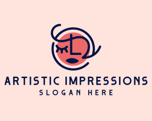 Makeup Fashion Stylist  logo design