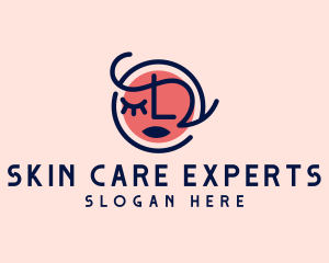 Dermatologist - Makeup Fashion Stylist logo design