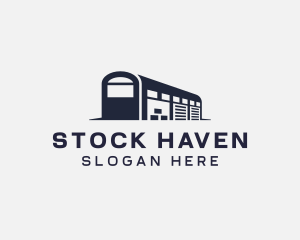 Stockroom - Factory Warehouse Stockroom logo design