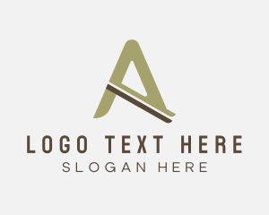 Business - Generic Modern Line LetterA logo design