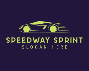 Racer - Sports Car Racer logo design