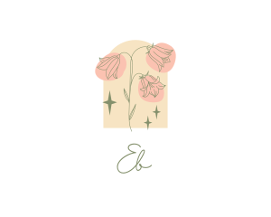 Garden - Dainty Sparkly Flower logo design