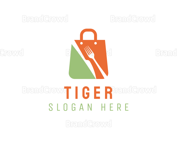 Cutlery Shopping Bag Logo