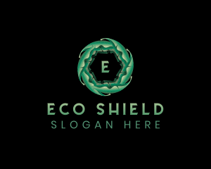 Eco Leaf Plant logo design