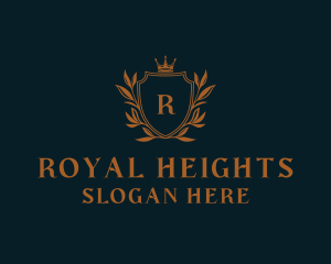 Royal Crown Shield logo design