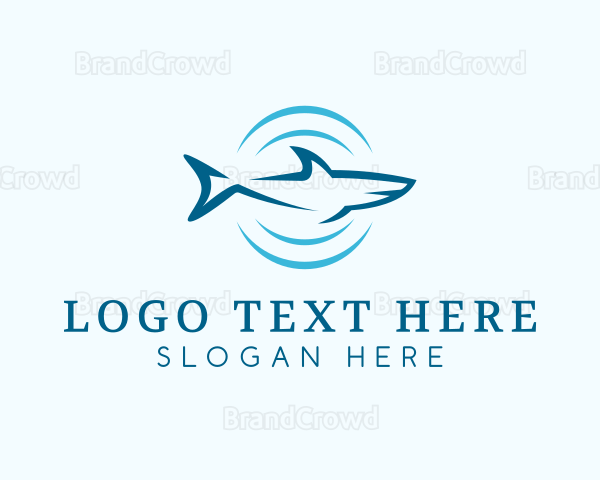 Shark Hunting Sonar Logo