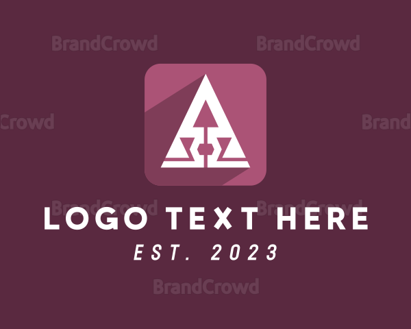Tech App Letter A Logo