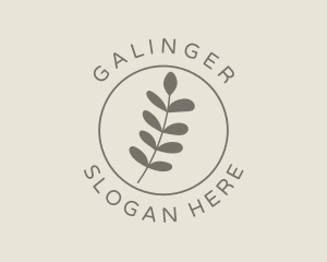 Elegant Garden Leaf  Logo