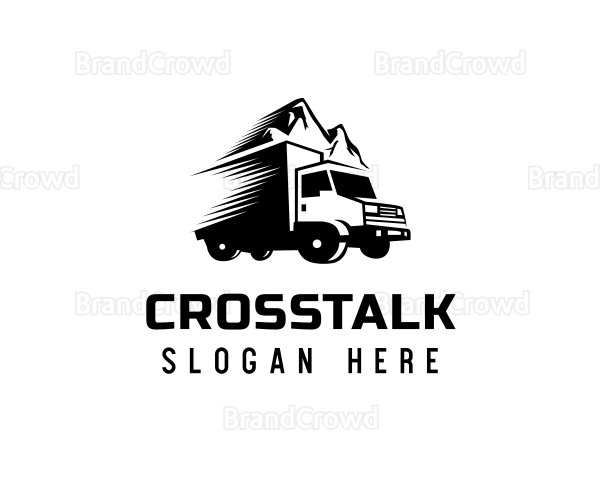 Fast Truck Mountain Logo
