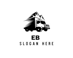 Trading - Fast Truck Mountain logo design