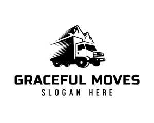 Fast Truck Mountain logo design