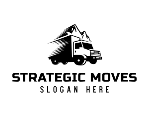 Fast Truck Mountain logo design